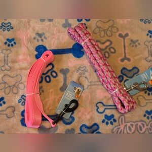 Vibrant Pink Leash for Large Dogs